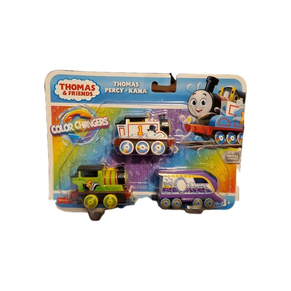 Mattel | Toys | Thomas Friends Color Changers Thomas Percy Kana Metal ...